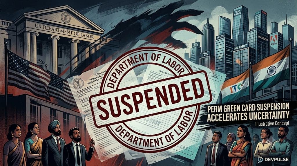 TCS, Infosys, Wipro, HCL, Cognizant Among 8 Firms Suspended From US Green Card Process
